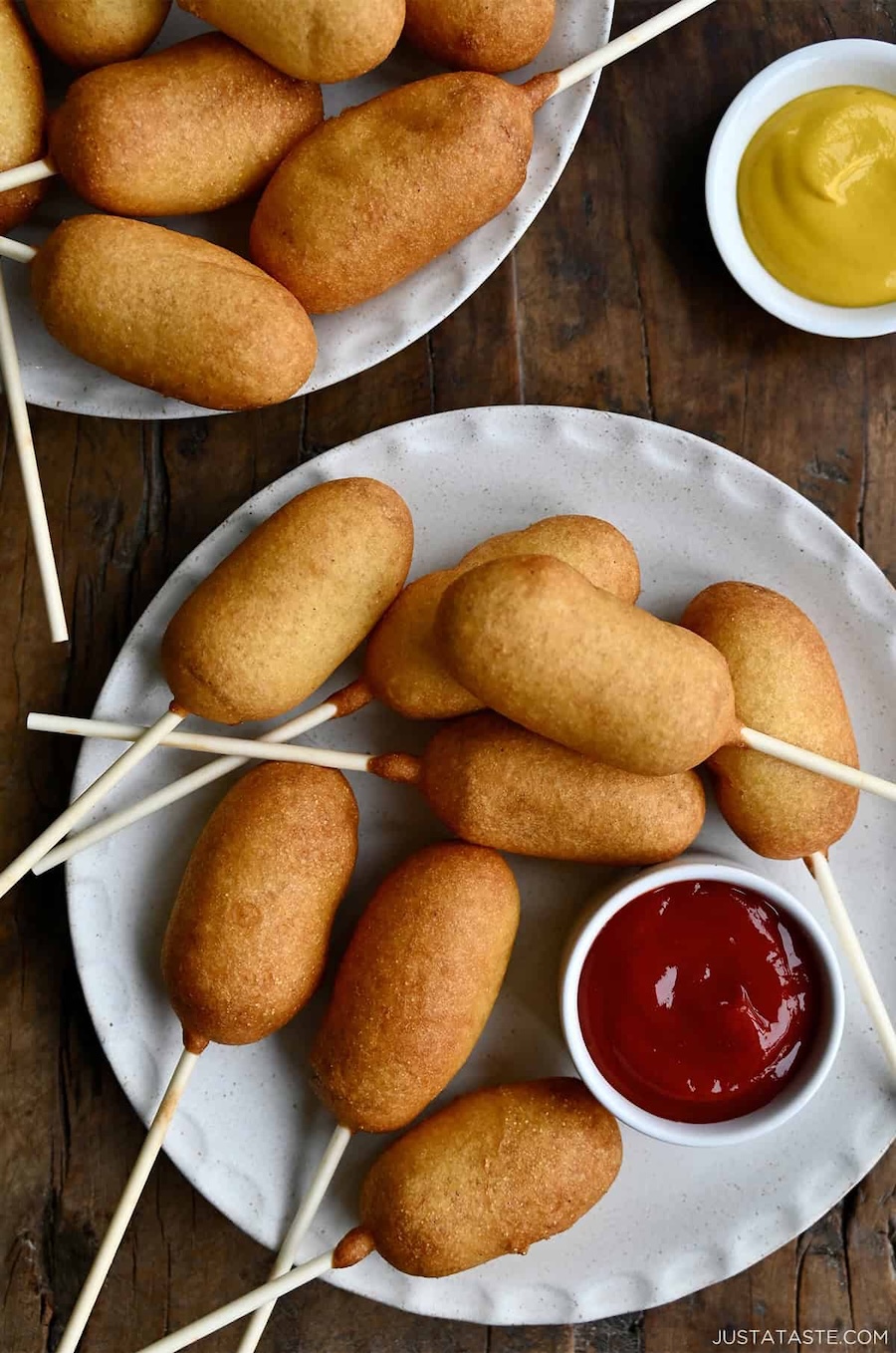 peanut-free school lunch ideas mini corn dogs