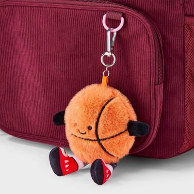 Basketball Plush Keychain