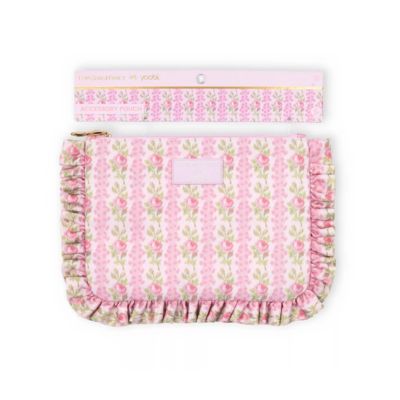 Yoobi Blooming Heirloom Flat Zip Pencil Case