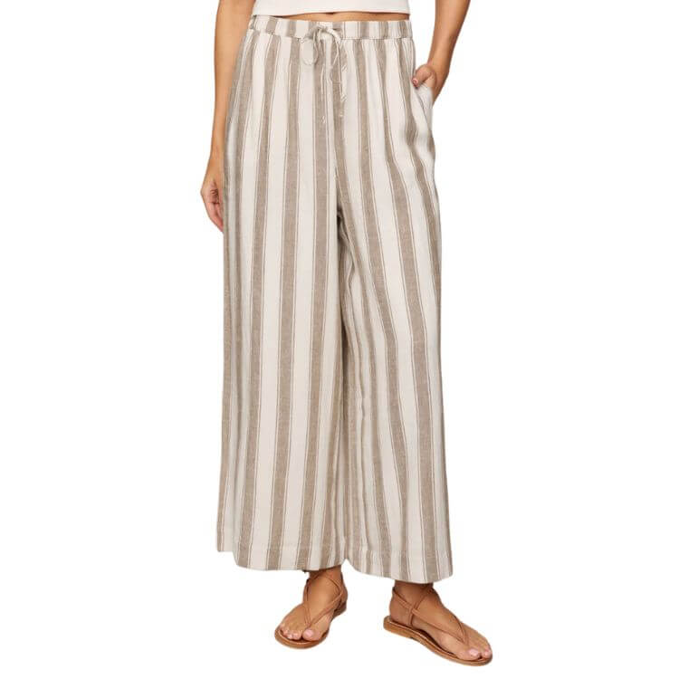 Linen Striped Pant
