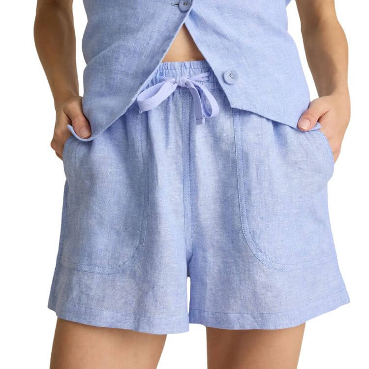 European Linen Shorts