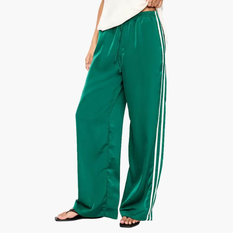 High-Waisted Track Pants