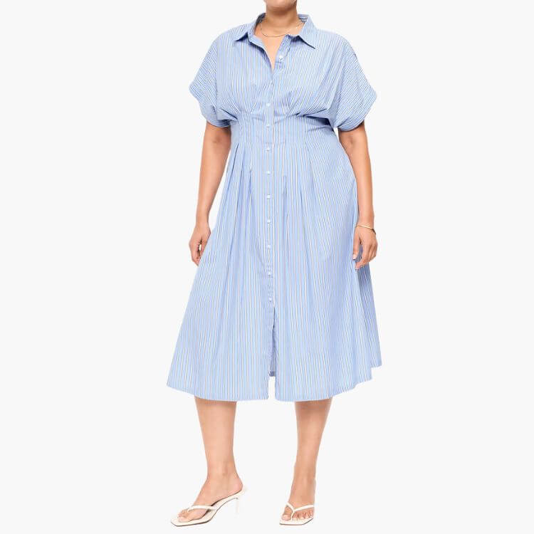 Midi Shirt Dress