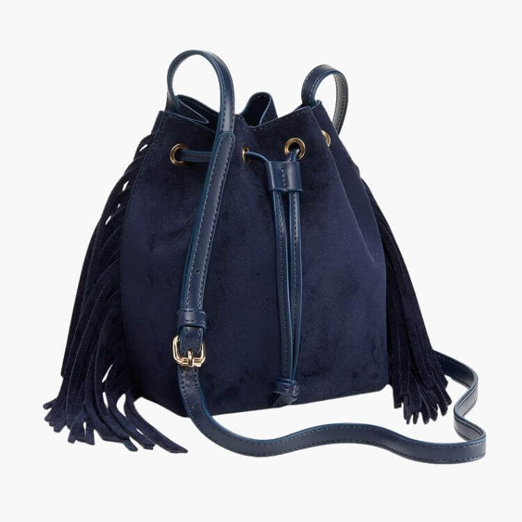 Fringe Bucket Bag