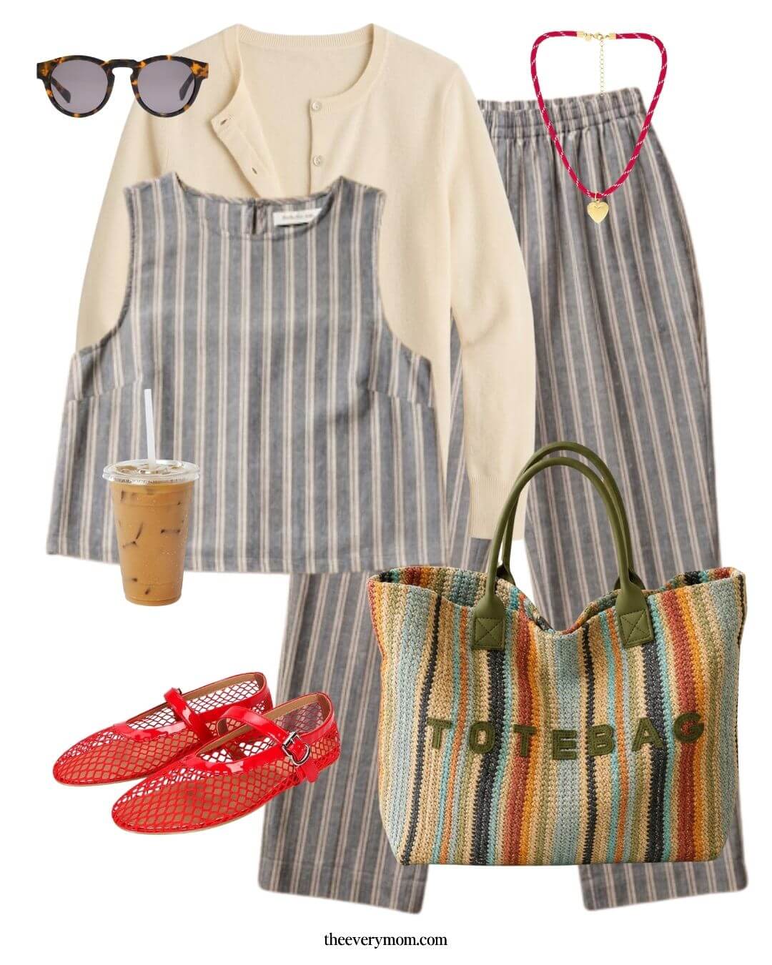 linen matching set for work 