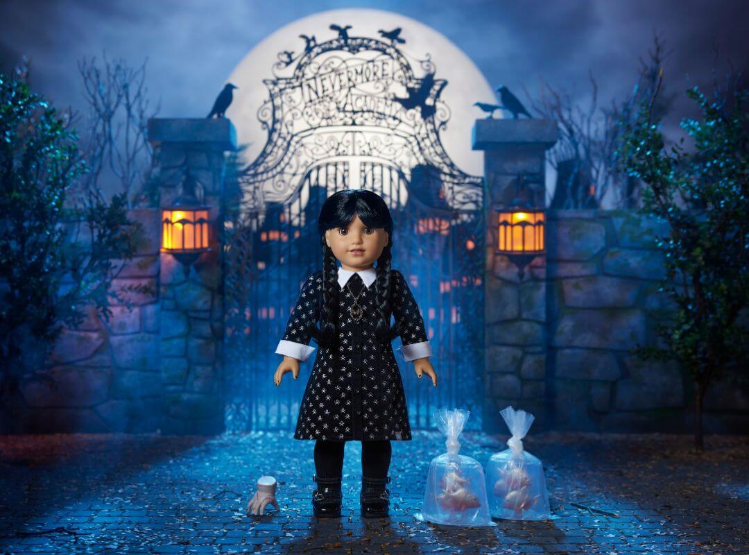 wednesday addams american girl doll