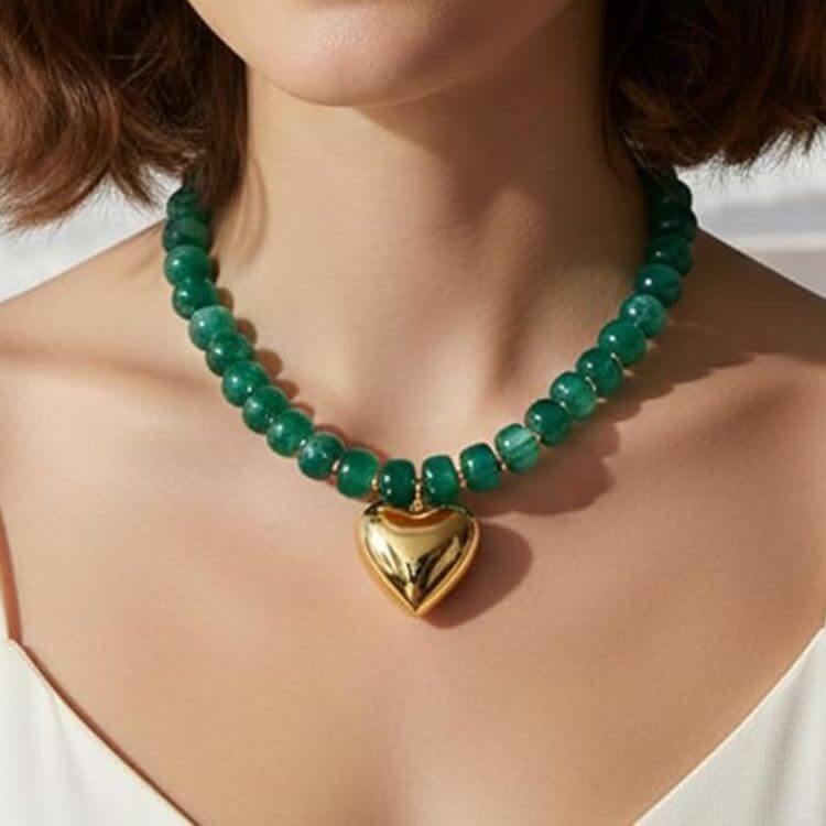 Chunky Beaded Necklace