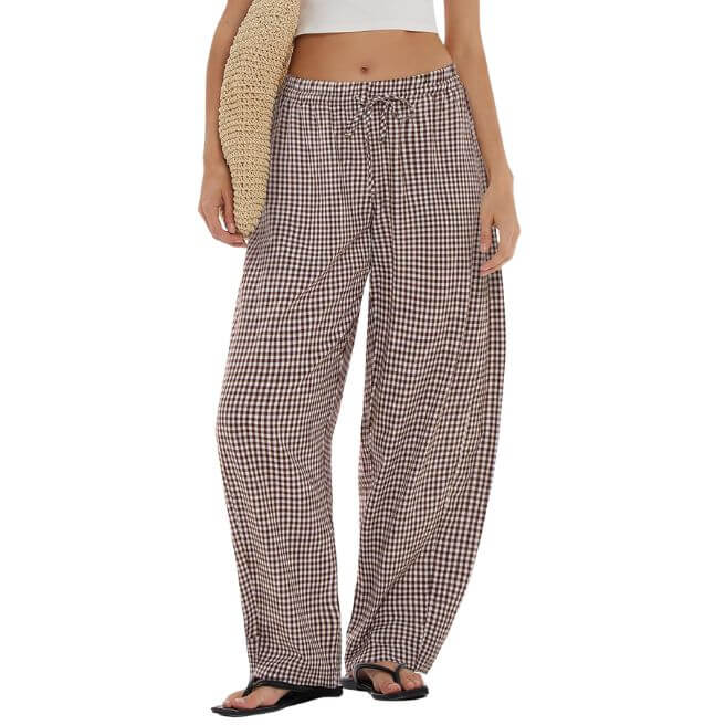Linen Lightweight Barrel Pants