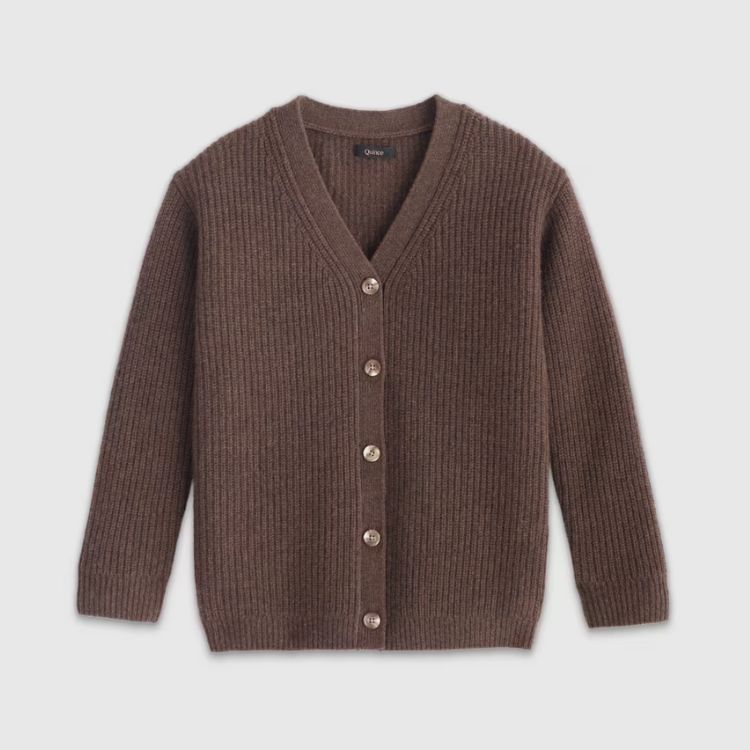 Washable Cashmere Cardigan