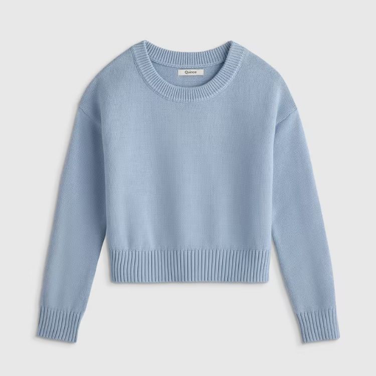 100% Cotton Crewneck Sweater