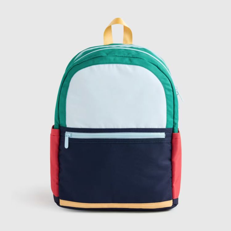 Recycled Double Pocket Backpack
