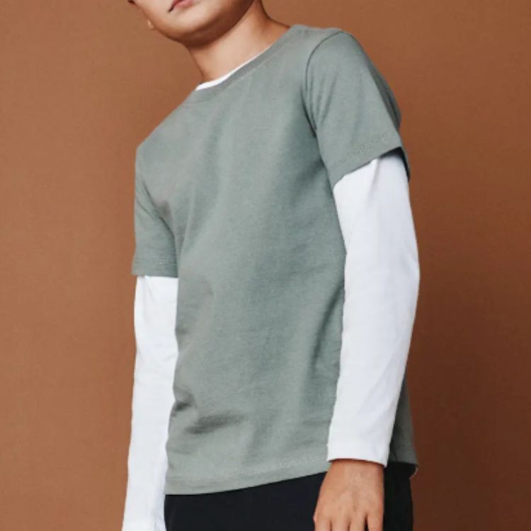 100% Organic Cotton Jersey Tee