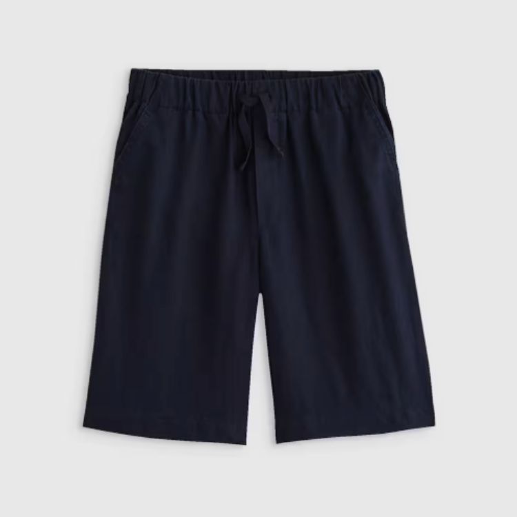 100% European Linen Pull-On Shorts
