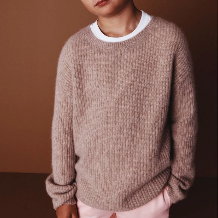 Washable Cashmere Tunic Sweater