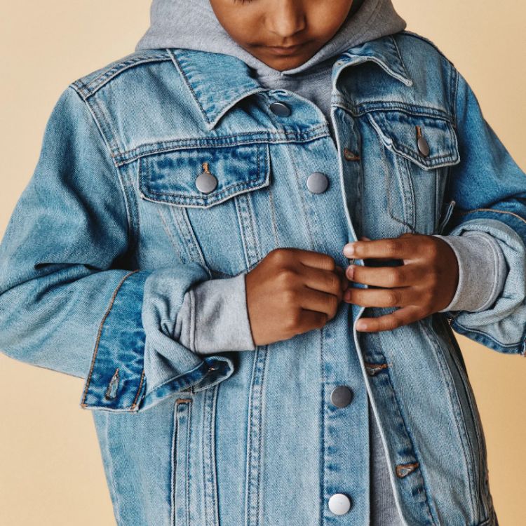 Boys 100% Cotton Denim Jacket