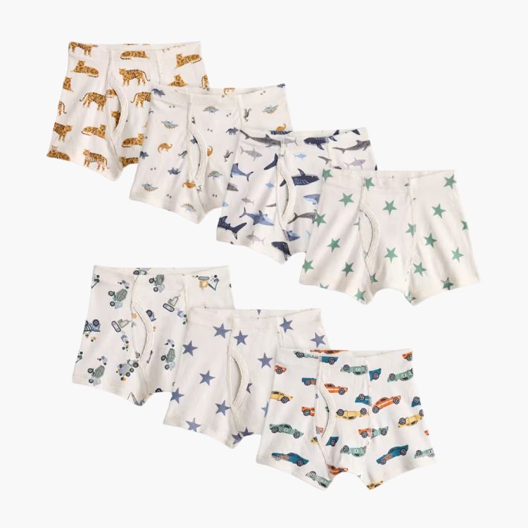 7-Pack Cotton Boxer Briefs