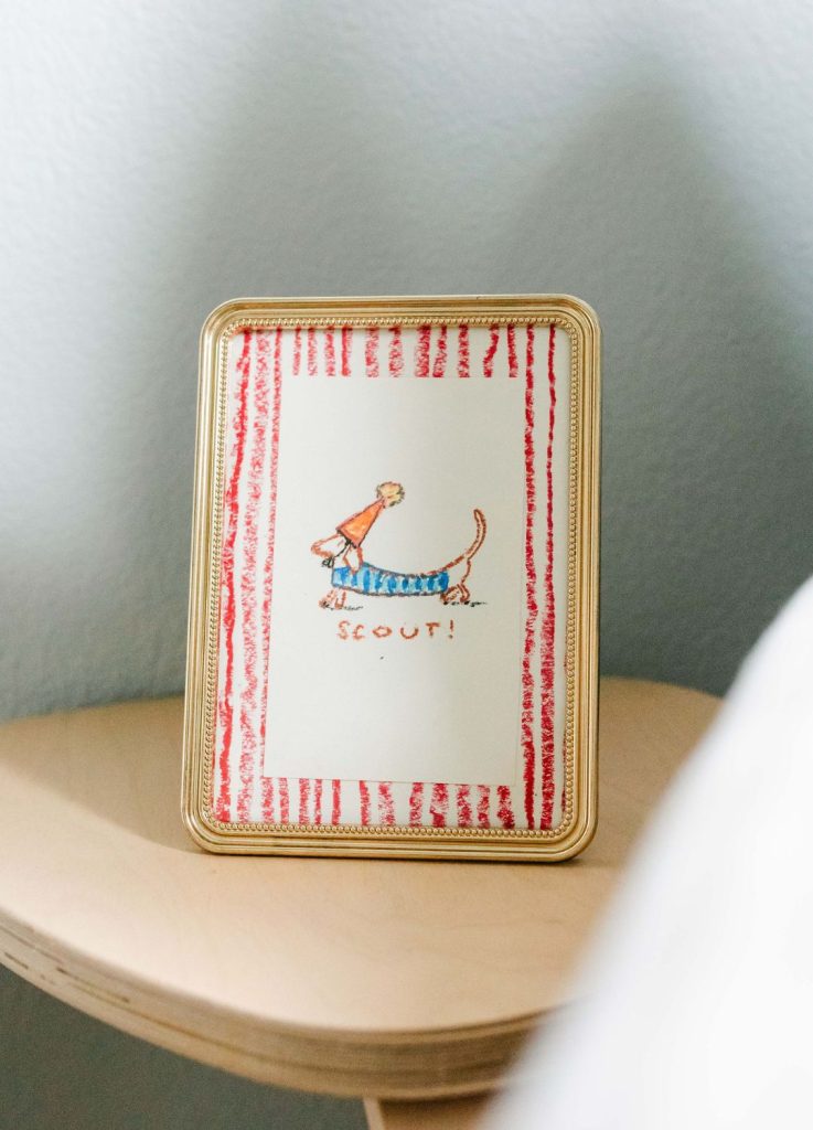 scout dog artwork