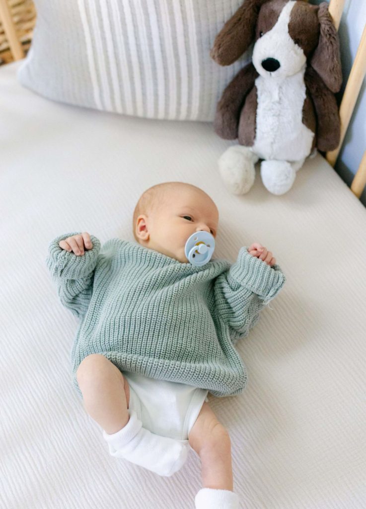 baby in crib