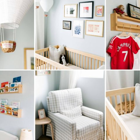 vintage boy nursery