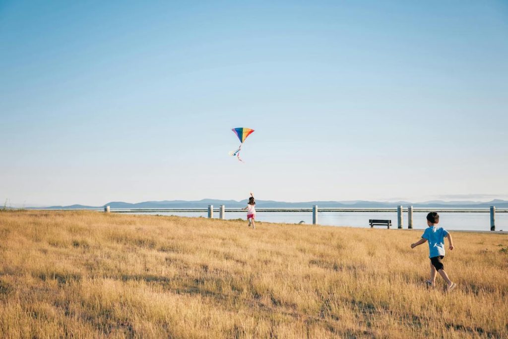 kite flying