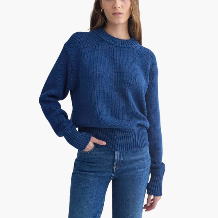 Oversized Cocoon Crewneck