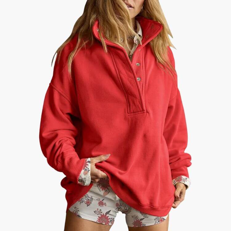Oversized Pullover Sweatshirt