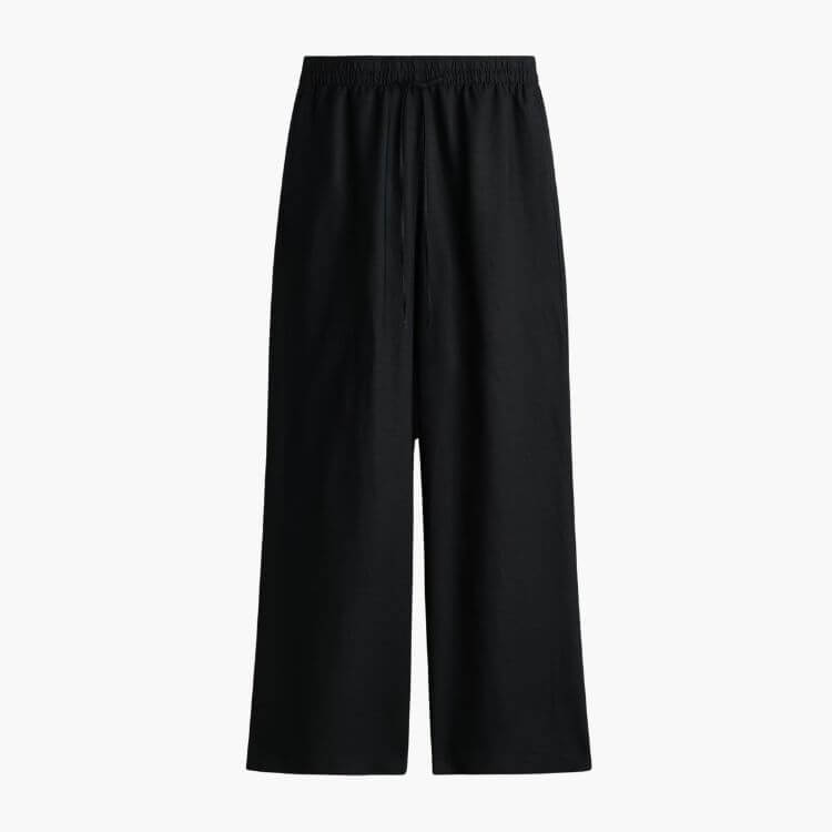 Linen-Blend Pants