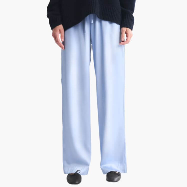 Satin Pull-On Pant