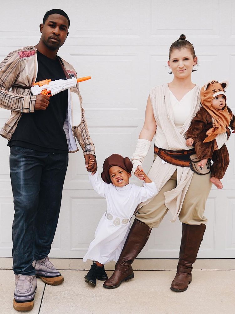 family star wars halloween costume with kids for 2026