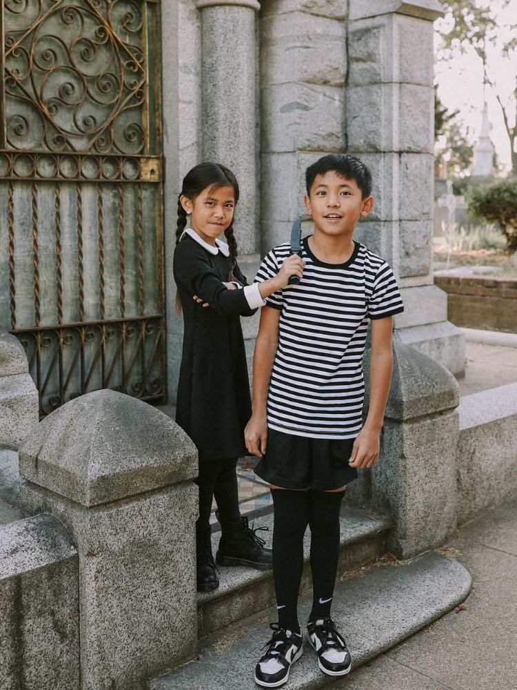 wednesday and pugsley costume