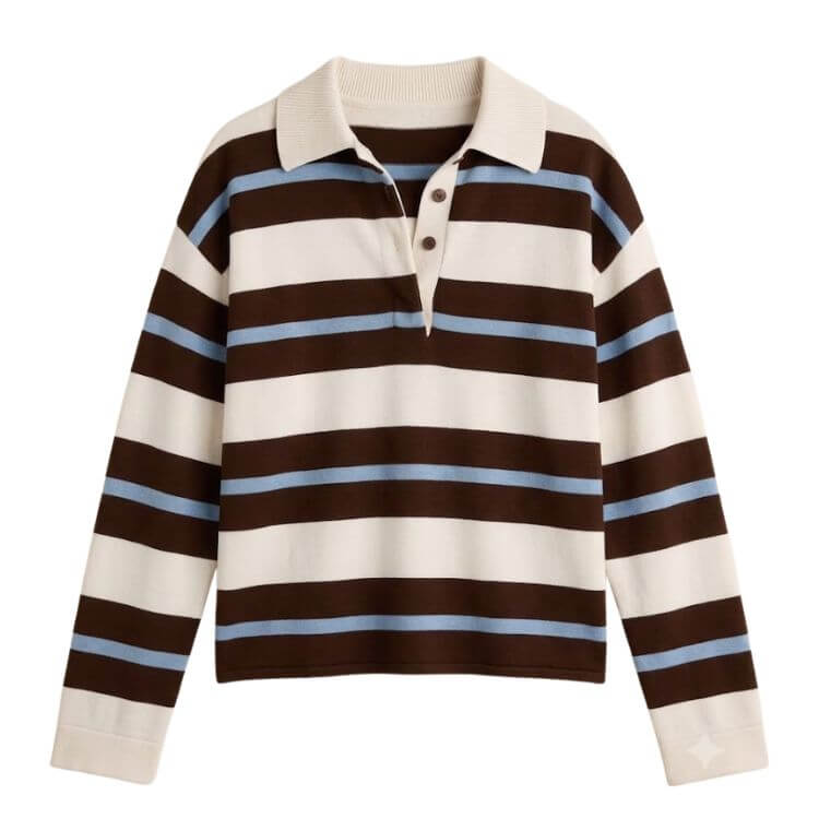 rugby polo sweater fall capsule wardrobe