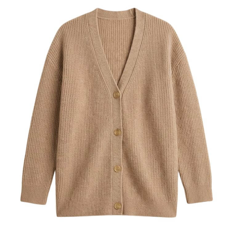 cream cardigan fall capsule wardrobe