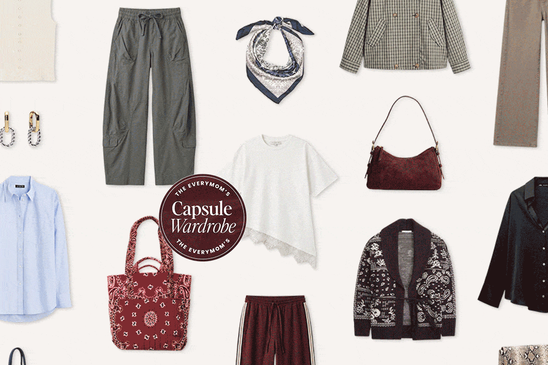 fall capsule wardrobe for moms