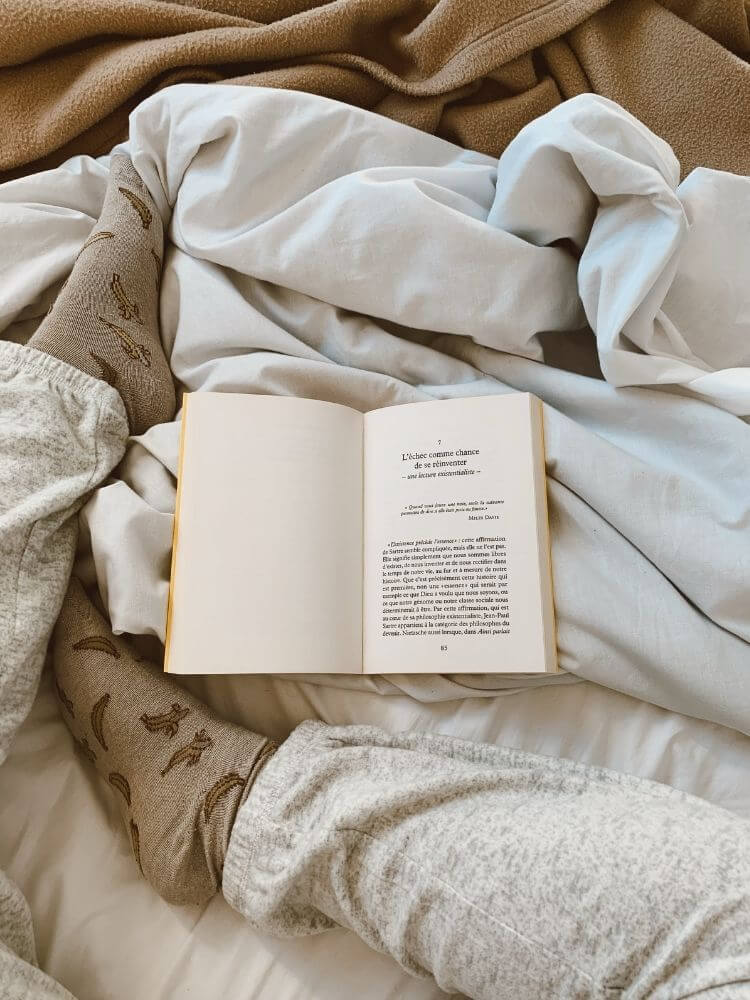 reading in bed