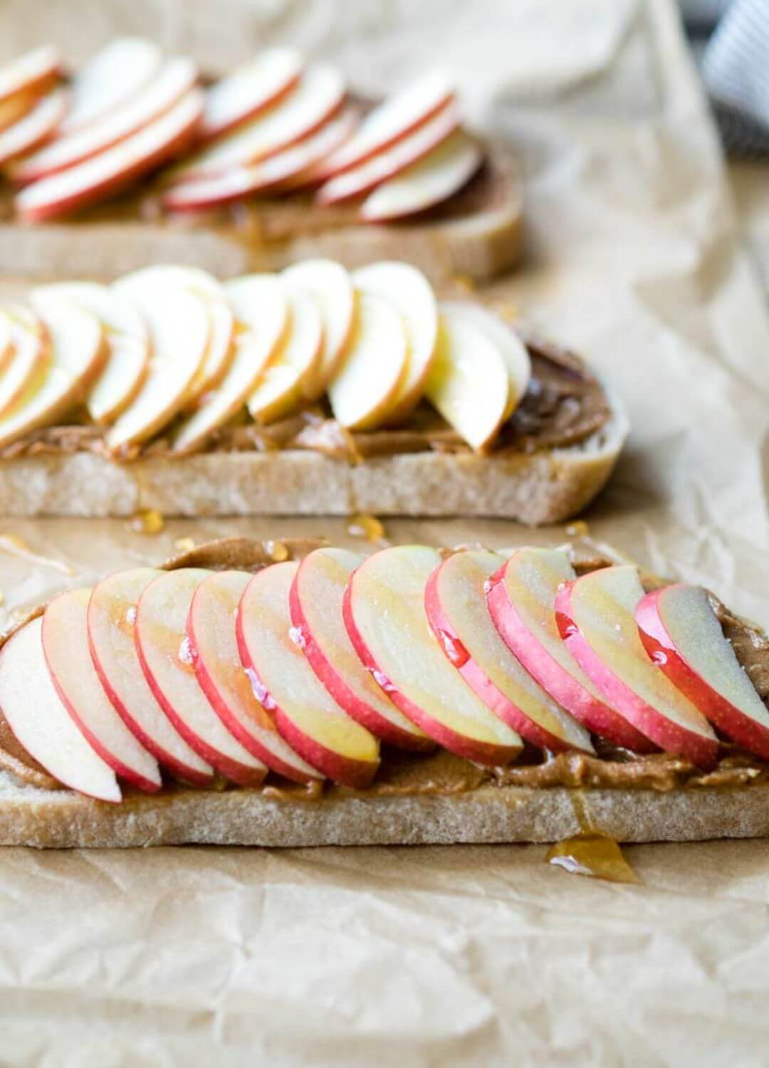 apple peanut butter toast apple recipes
