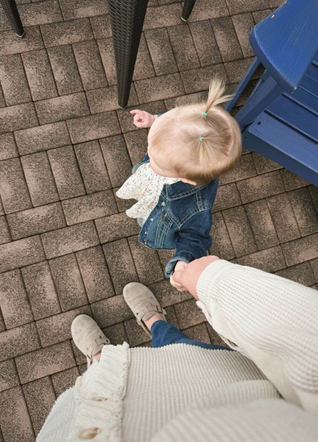 stay at home mom and child