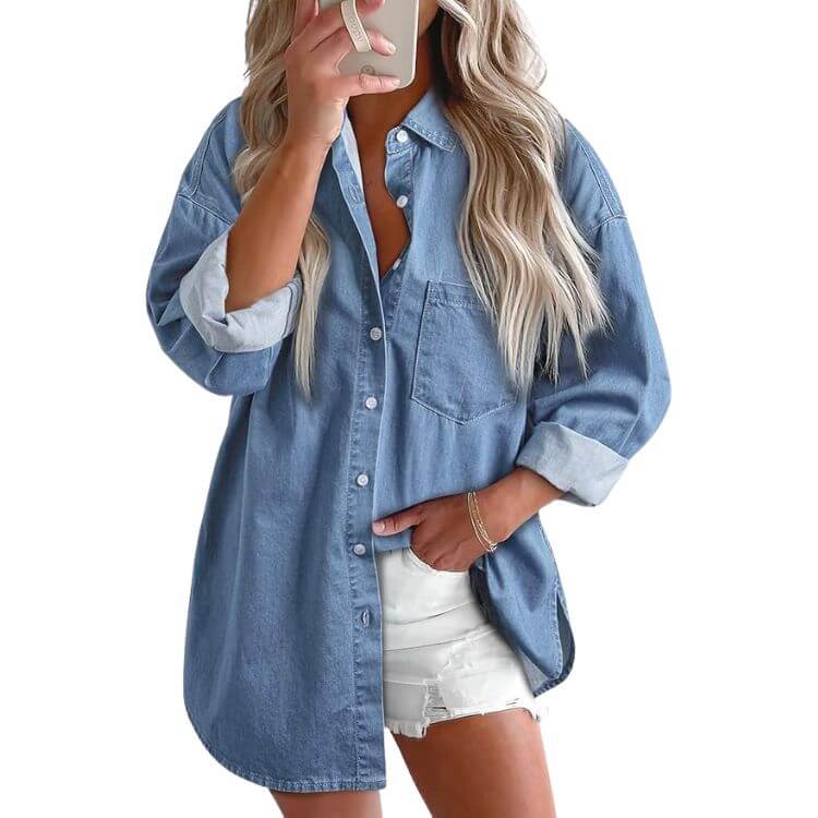 Denim Button Down 