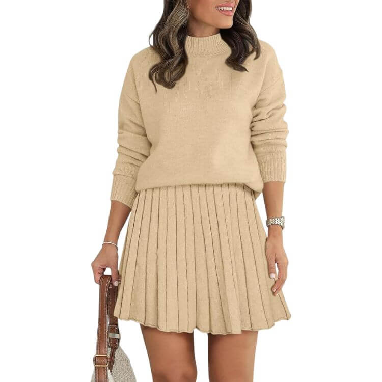 Two Piece Turtleneck Set