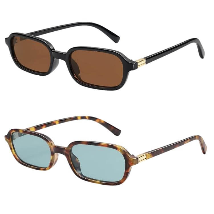 Retro Rectangular Sunglasses