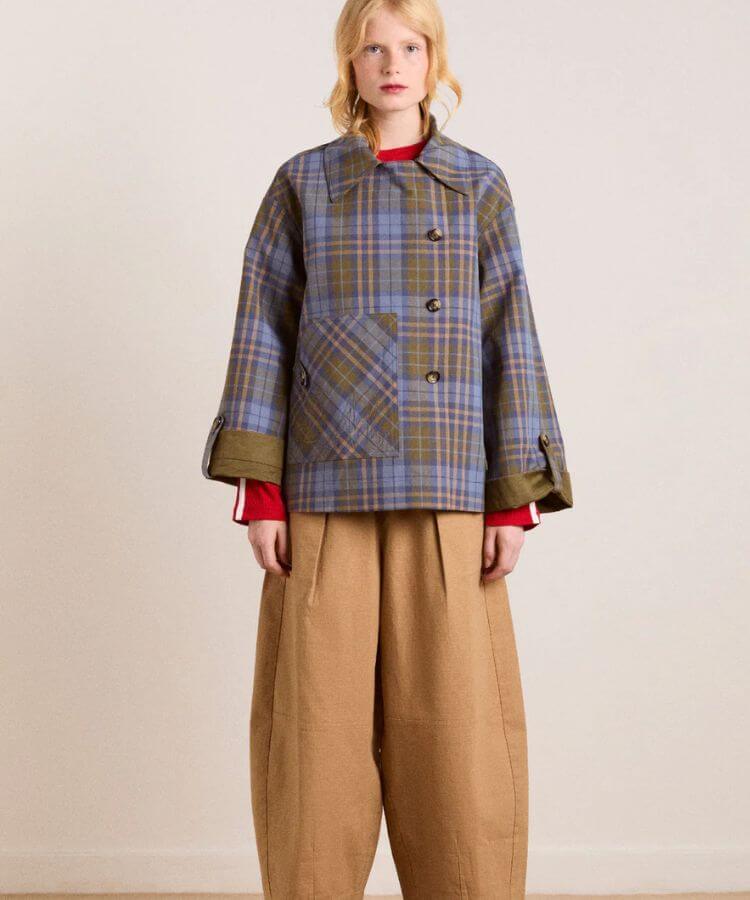 Reversible Jerry Crop Trench Coat