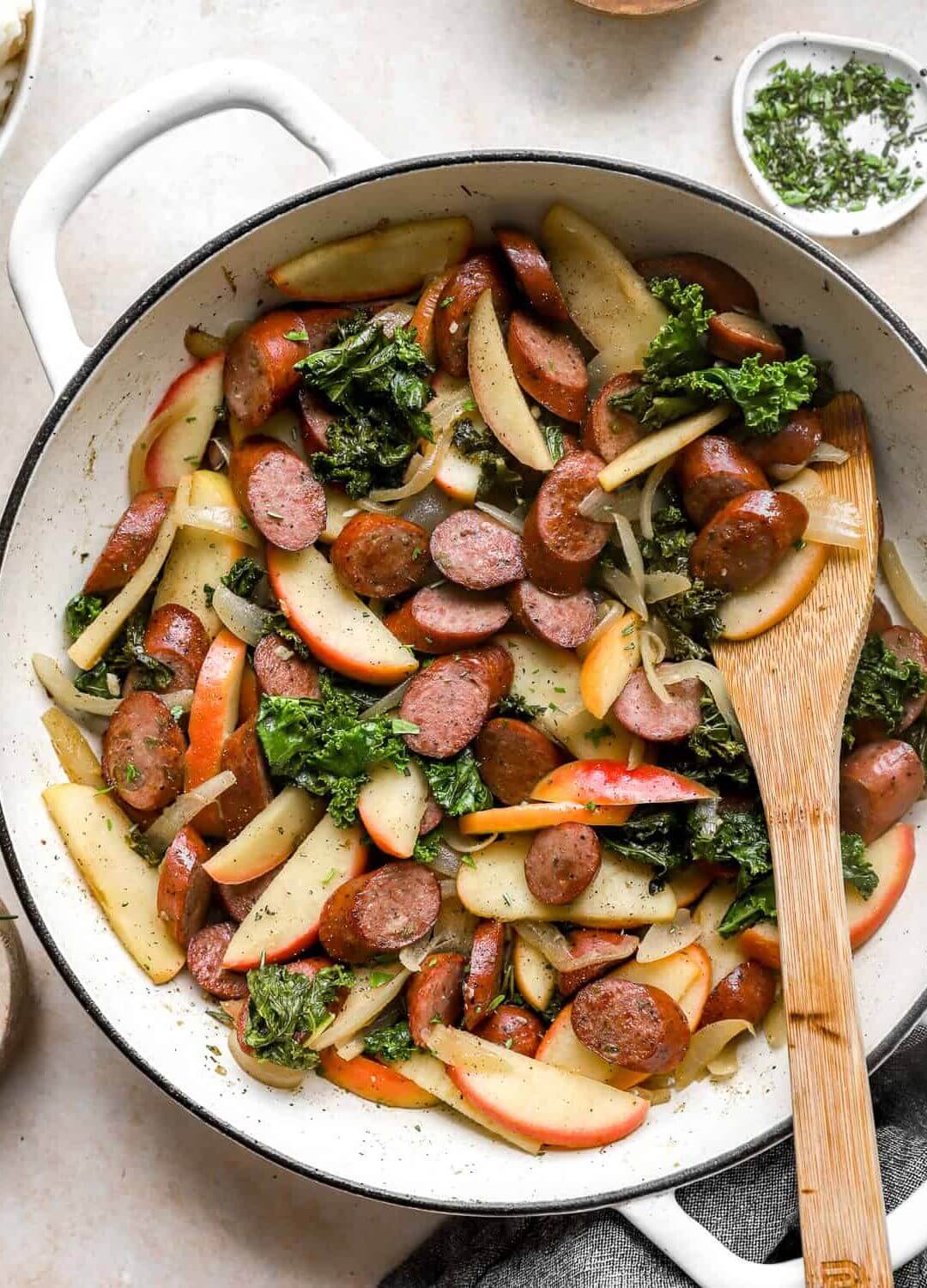chicken apple skillet fall recipes
