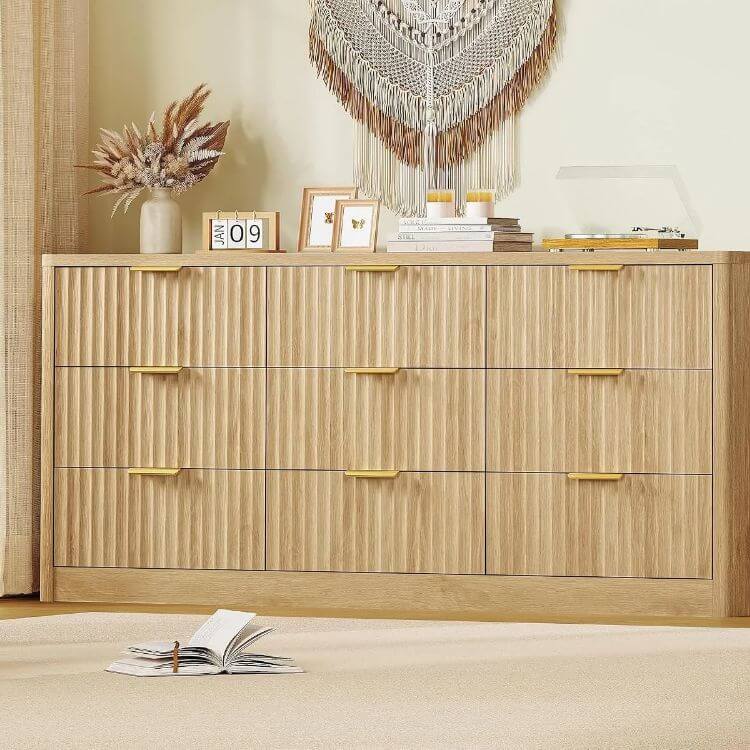 Fluted Dresser