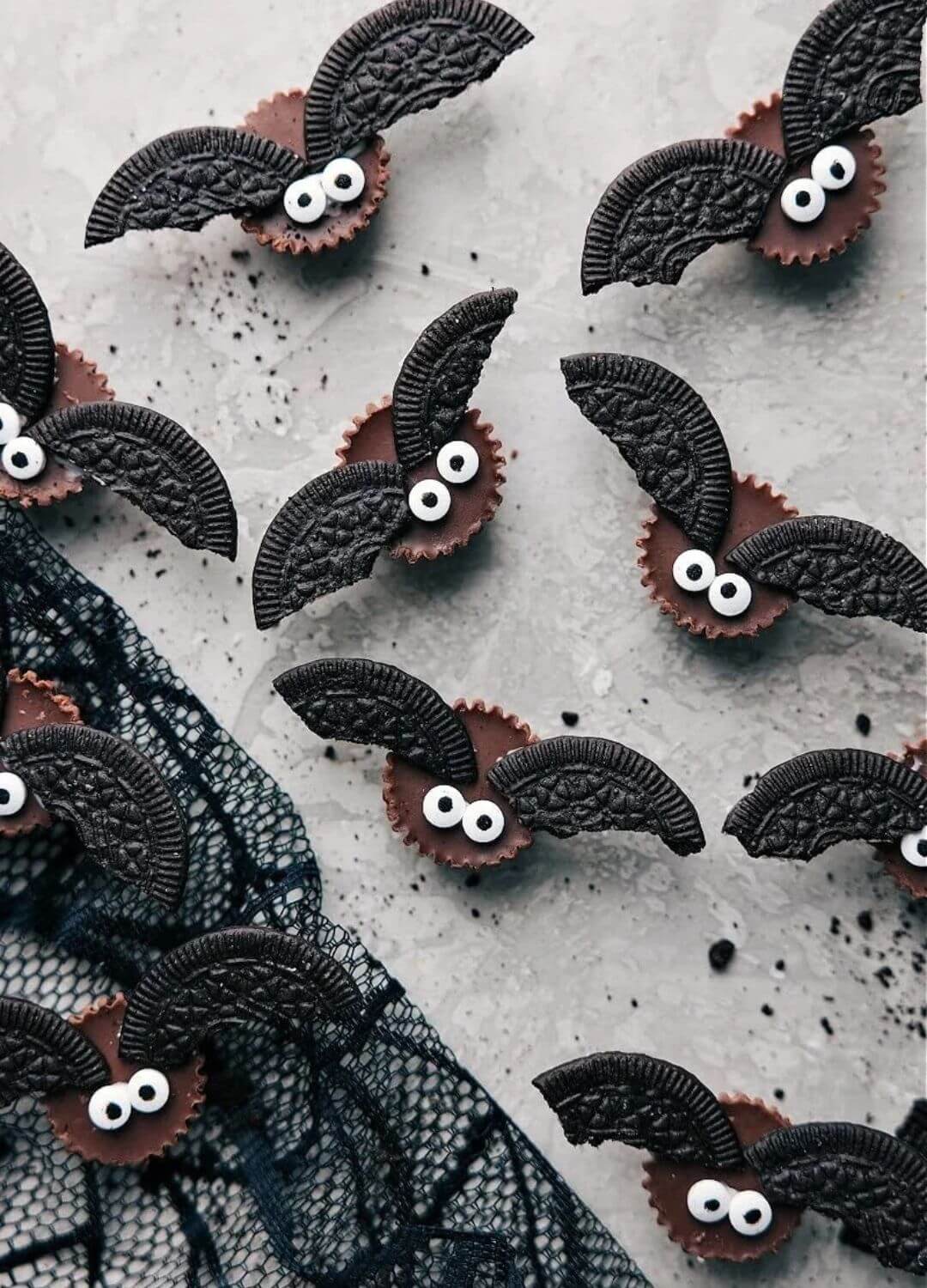 oreo bats halloween treats for kids