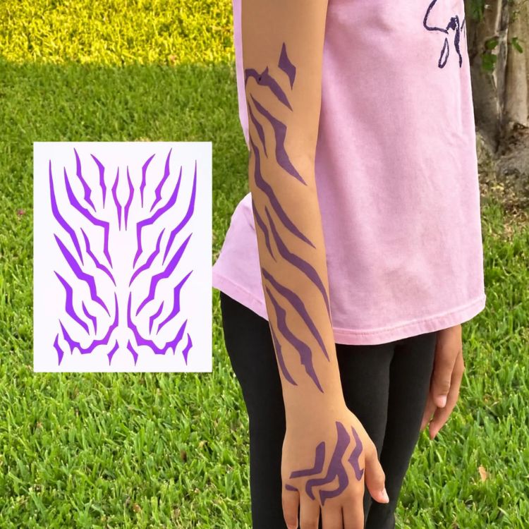 Demon Pattern Tattoos