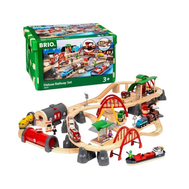 Wooden Train Set