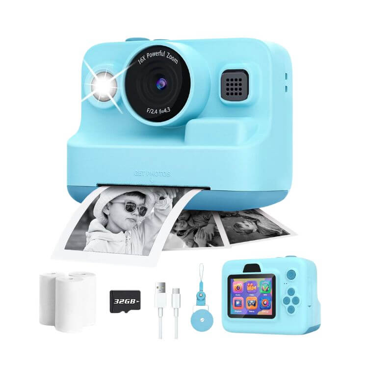 Instant Print Kids Camera
