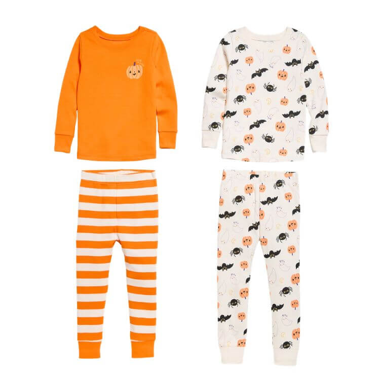 4-Piece Halloween Pajama Set