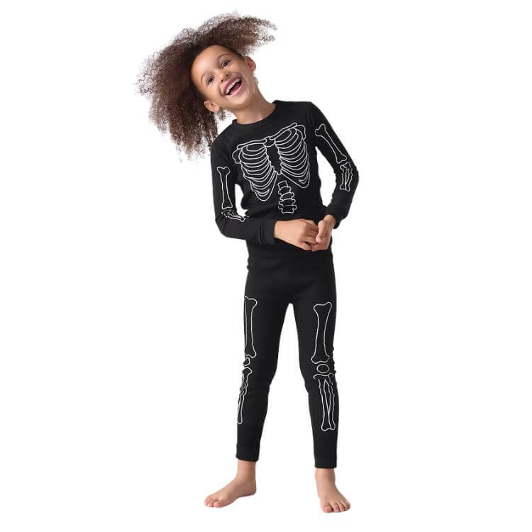 Glow-in-the-Dark Skeleton Pajamas