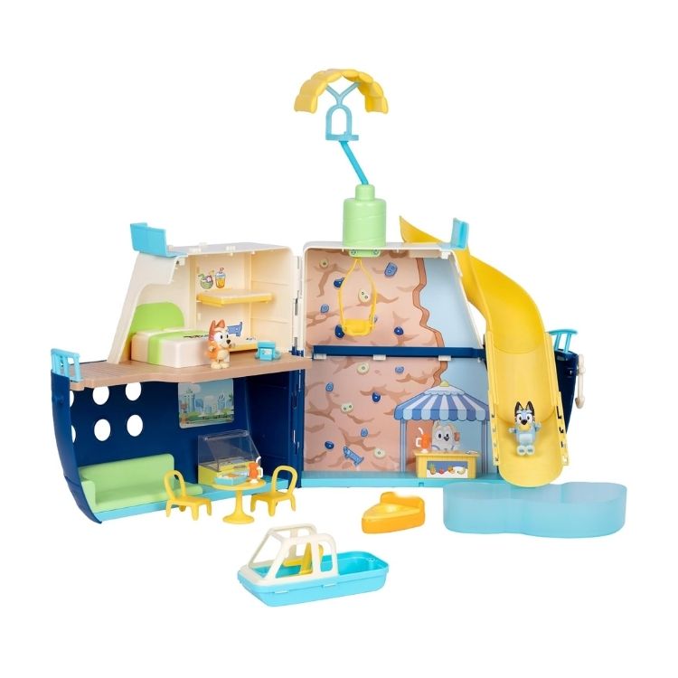 Bluey Cruise Ship Playset with Slide