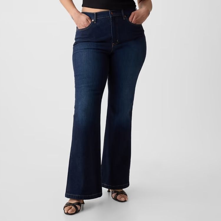 High Rise '70s Flare Jeans
